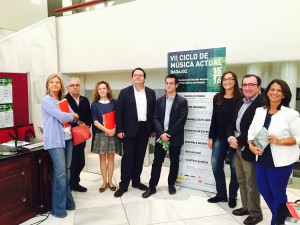 Presentación VII Ciclo de Música Actual de Badajoz, organizado por la Sociedad Filarmónica y el CNDM